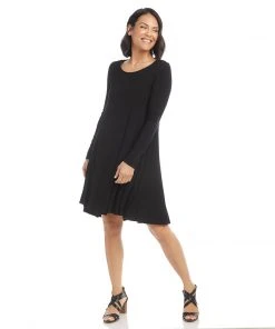 Karen Kane Dresses Long Sleeve Maggie Trapeze Dress
