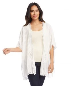 Karen Kane Crochet Jacket