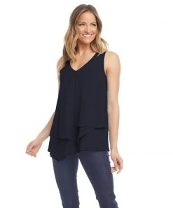 Karen Kane Layered Tank