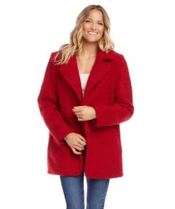 Karen Kane Clothing Boucle Coat