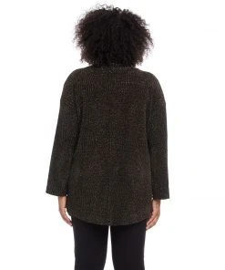 Karen Kane Plus Size Hi-Lo Turtleneck Top