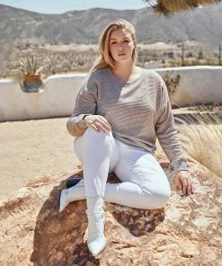 Karen Kane Plus Size Colorblock Sweater