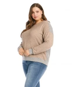 Karen Kane Plus Size Colorblock Sweater
