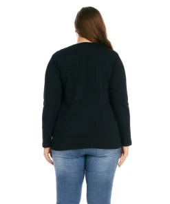 Karen Kane Plus Size Grateful T-Shirt
