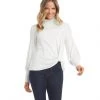 Karen Kane Clothing Petite Size Turtleneck Pick-Up Top