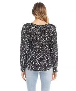 Karen Kane Peasant Top