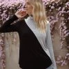 Karen Kane Contrast Turtleneck Sweater