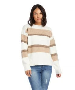 Karen Kane Stripe Sweater Clothing