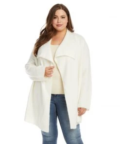 Karen Kane Plus Size Drape Cardigan