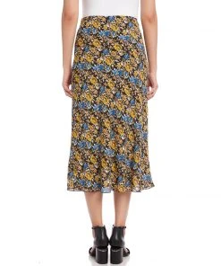 Karen Kane Bias Cut Midi Skirt New Arrivals