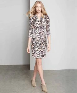Karen Kane New Arrivals 3/4 Sleeve Cascade Wrap Dress
