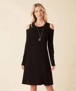 Karen Kane Cold Shoulder A-Line Dress New Arrivals