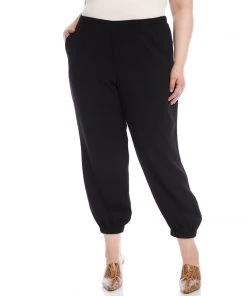 Karen Kane Plus Size Crepe Jogger New Arrivals