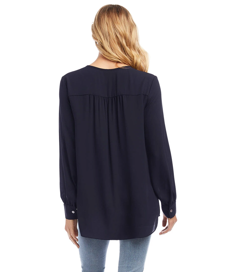 Karen Kane Crossover Tie Top - Stylish Women's Tops for New Arrivals 4 Karen Kane Crossover Tie Top