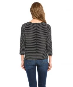 Karen Kane New Arrivals 3/4 Sleeve Boatneck Top