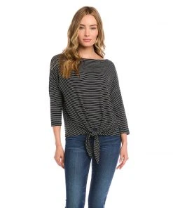 Karen Kane New Arrivals 3/4 Sleeve Boatneck Top