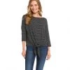 Karen Kane New Arrivals 3/4 Sleeve Boatneck Top