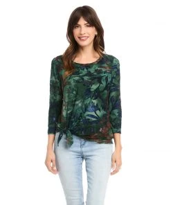 Karen Kane New Arrivals Side Tie-Top