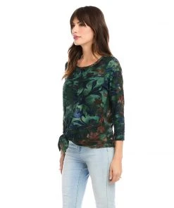 Karen Kane New Arrivals Side Tie-Top