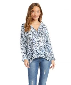 Karen Kane Clothing Peasant Top