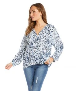 Karen Kane Clothing Peasant Top