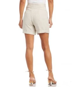 Karen Kane Clothing High Waist Pleated Shorts