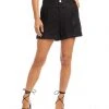 Karen Kane High Waist Pleated Shorts Clothing