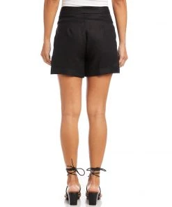 Karen Kane High Waist Pleated Shorts Clothing