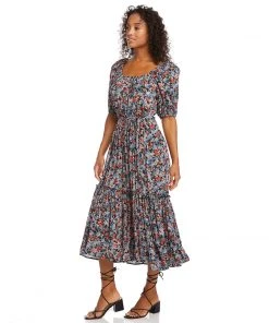 Karen Kane Clothing Poof Sleeve Dress