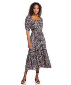 Karen Kane Clothing Poof Sleeve Dress