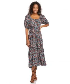 Karen Kane Clothing Poof Sleeve Dress