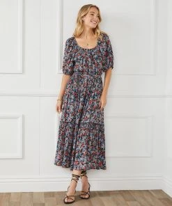 Karen Kane Clothing Poof Sleeve Dress