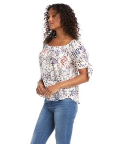 Karen Kane Square Neck Top