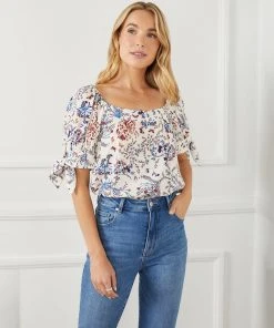Karen Kane Square Neck Top
