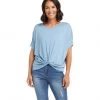 Karen Kane Petite Size Twist Front Top
