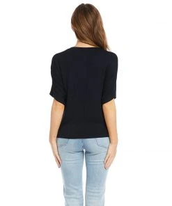 Karen Kane Twist Front Top Clothing