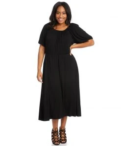 Karen Kane Best Sellers Plus Size Peasant Artisan Dress