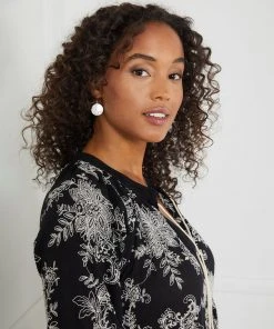 Karen Kane Long Sleeve Tiered Dress Clothing