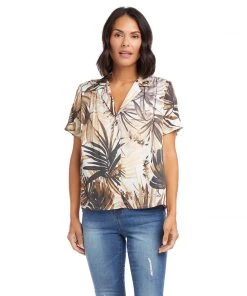 Karen Kane Camp Shirt