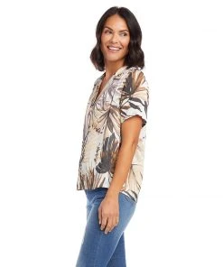 Karen Kane Camp Shirt