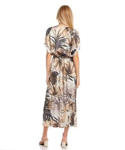 Karen Kane Cuffed Sleeve Dress Clothing