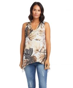 Karen Kane Clothing Uneven Hem Tank