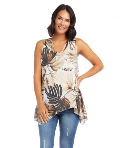 Karen Kane Clothing Uneven Hem Tank