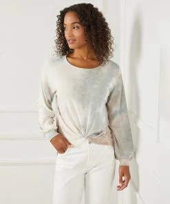 Karen Kane Twist-Front Top