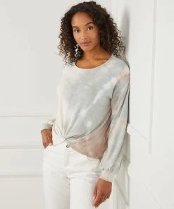 Karen Kane Twist-Front Top