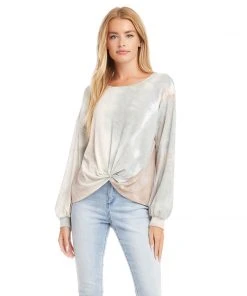 Karen Kane Twist-Front Top