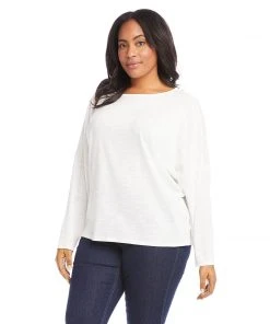 Karen Kane Plus Size Dolman Sleeve Top