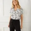 Karen Kane Clothing Extended Sleeve Button-Up