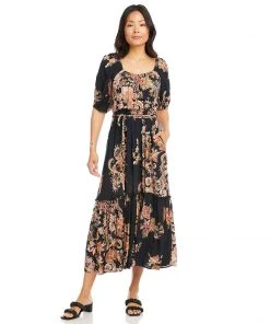 Karen Kane Clothing Poof Sleeve Dress