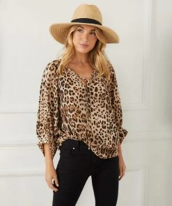 Karen Kane Blouson Sleeve Top